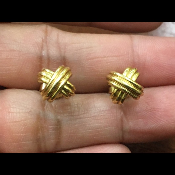 Tiffany & Co. Jewelry - Tiffany & Co. 18k Gold Earrings